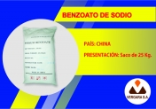 Benzoato de Sodio
